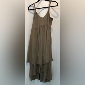 Banana Republic Olive Green Dress
